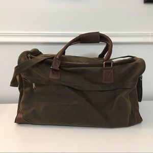 Large green duffle straight from Germany!